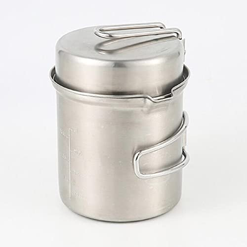 Edelstahl-Kochgeschirr-Set, Holzofen, Wandern, Werkzeug-Set für Outdoor, Camping, Wandern