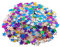 AIBAOBAO 50g Stern Konfetti Tisch Stars Confetti Metallisch Folie Sterne Glitzer Pailletten Glitzerndes Metallfolie Papier Konfetti für Hochzeit Valentinstag Geburtstag Deko, Halloween Party DIY