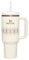 STANLEY Quencher H2.O FlowState™ Tumbler 40 oz Cream Gloss Deco
