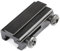 HOUSON Picatinny-Schiene Adapter, QD Picatinny Schiene Adapter 20 mm auf 11 mm Tactical Scope Extend Mount Adapter G0047