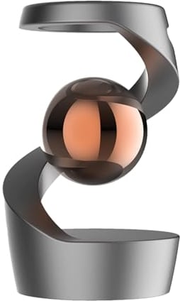 Gravity Defying Kinetic Schreibtischspielzeug | Fidget Toy Spinner aus Aluminiumlegierung | Anti-Schwerkraft Schwebendes Kreiselspielzeug | Rotierendes Fidget Toys Schreibtisch Deko für Bürogeschenke
