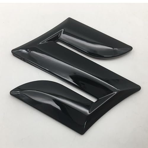 HHIOPL Auto Emblem für Suzuki Vitara Alivio Swift Alto SX4, Emblem Aufkleber Buchstaben Emblem-Schild Buchstaben Abzeichen, Auto Front Motorhaube Kofferraum Aufkleber Emble(Size:10CM,Color:Schwarz)