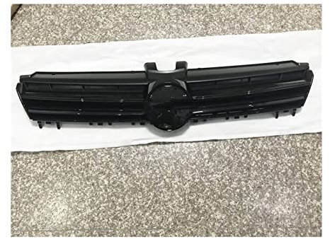 Frontale Griglie Griglia Anteriore Per VW Per Golf MK7 Per Golf 7/Per GT I/R Anteriore Centrale Griglia Radiatore Superiore Griglia Nero Cromato ABS Griglia Anteriore(A)
