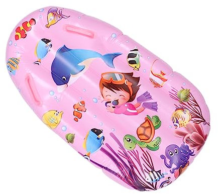 Mipcase Planche De Surf Gonflable À Double Poignée pour Piscine Jouet De Plage en PVC pour Garçons Et Filles