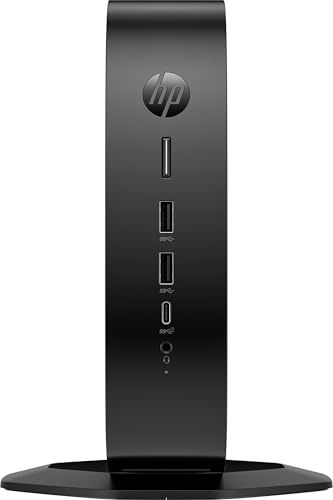 HP Elite t755 - Thin Client - SFF - 1 x Ryzen Embedded V2546 / 3 GHz - RAM 8 GB - SSD 256 GB - NVMe - Radeon Graphics - 1GbE - 11 IoT Enterprise 2024 LTSC - Monitor: keiner - Tastatur: Deutsch