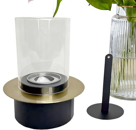 Outdoor Tischfeuerstelle - Flammloser Mini Ofen Brenner | - Für Außenbereich Garten Outdoor Camping Hinterhof Reisemobil Innenbereich