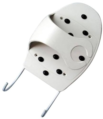 MOLUCKFU Elektrischer Bügeleisenhalter Wandhalterung Metall mit Hoher Tragfähigkeit Kompakter Bügelbrettständer zur Platzsparenden Bügeleisen und Zubehöraufbewahrung für Waschküche