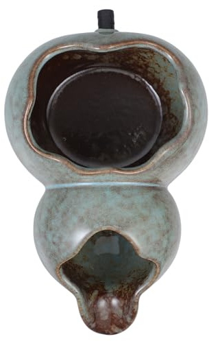 jojofuny Ceramic Fountain Spitter for Small Ponds, Replacement Pot Spout Water Fountain Accessory, Pond Spitters for Garden Water Features