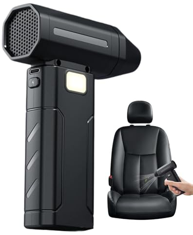 Soufflette Dépoussiérante Portable,Sans Fil 6000mAh Rechargeable 5 Réglages - Ventilateur Souffleur De Poussière | Pour Électronique Ordinateur Maison Bureau Dortoir
