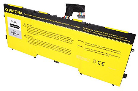 PATONA Batterie pour Laptop/Notebook [6300mAh] pour DELL XPS 12, XPS 12 -L221x, XPS 12 Ultrabook, XPS 13 Ultrabook, XPS 13-L321X, XPS 13-L322X, XPS12D-1708 - remplace 3H76R, 489XN, Y9N00