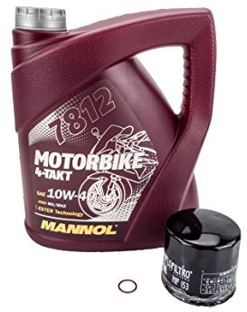 Set olio + filtro olio adatto per Kawasaki Z750 R – ZR750N 2011 – 2012