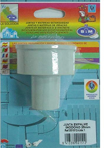 S & M Dichtung WC Spülkasten S & M 25 mm 001512 Gummi