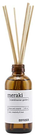 Meraki Raumduft mit 7 Stäbchen, Scandinavian Garden, 120 ml
