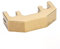 Violine Mute, Dämpfer Tonwolf Violine, Chrom Legierung Praxis Violine Mute für 1/2, 3/4, 4/4 Violine, Gold
