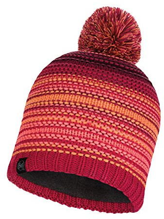 Buff Damen Neper Bright Pink KNITTED & POLAR HAT, Neper Hollrosa, Einheitsgröße, 113586.559.10.00