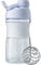 BlenderBottle Sportmixer Twist Tritan Trinkflasche mit BlenderBall, geeignet als Protein Shaker, Eiweißshaker, Wasserflasche oder für Fitness Shakes, BPA frei, skaliert bis 500 ml, 590 ml, weiß