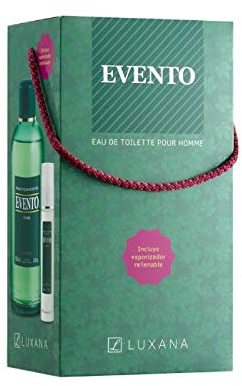 Luxana Evento Eau De Toilette 1000ml Coffret 2 Produits