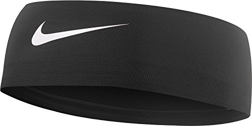 Nike Fury Dry Wide Youth Headband (Black/White)