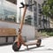 E-Scooter mit Straßenzulassung Elektro Scooter ABE Aluminium Elektroroller Faltbar Roller EScooter eKFV Zulassung Führerscheinfrei (Holz-Optik)