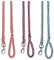 Pfiff 102933 Stricklonge, Karabiner mit Wirbel, Handschlaufe, Schwarz/Pink, 800 cm