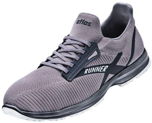 Atlas Runner 65 S1P Sicherheitsschuh, Herren, Logistik & Lager, Atmungsaktiv, Leicht, Weite 10