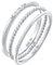Elli Ring Damen Stacking Basic 3er Set mit Zirkonia Kristallen in 925 Sterling Silber