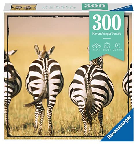 Ravensburger Puzzle 13312 - Zebra - Puzzle Moment 300 Teile