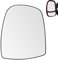 LT2CP Wing Mirror Glass for Vaux Vivaro 2001-2014 models and Renault Trafic 2001-2014 Left Hand Side UK Passenger Side Heated & NON Heated