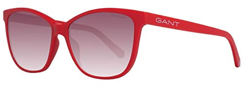 Gant Eyewear GA8084 Brille, matt, Rot, 57 für Damen, matt rot