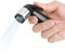 Natudeco Bidet-WC-Auslauf, Hand-WC-Wasserhahn, Badezimmer-Bidet-Auslauf Sprayer Duschkopf-Zubehör, Schwarz, ABS, Galvanisiert, Weiß, Chrom