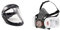Jackson Safety 14201 Maxview Face shield/Face guard anti-fog coating, visor and headgear, Black Bundle with JSP Force 8 Half Mask Respirator, JSP Press to Check P3 Dust Filters, BHT0A3-0L5-N00, Grey
