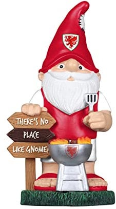 FOCO Officially Licensed Wales Football BBQ Garden Gnome