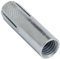 AERZETIX - C67621 - Juego de 25 tacos de anclaje de expansión Ø12x40mm para perno/tornillo M10 - taco de golpe - perforación hormigón ladrillo piedra mampostería fijación - en acero