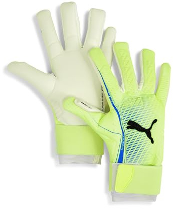 PUMA Ultra Ultimate Hybrid, Jungen Torwarthandschuhe, Fizzy Apple-Bluemazing, 10-041948