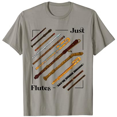 Just Flutes - flûtes diverses - flûtiste T-Shirt