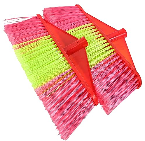 Beavorty 2stücke Teiliges Kunststoff Besenkopf Flexibler Haushaltsbesen Ersatzkopf Mit Weichen Borsten Kompakt Und Ergonomisch Für Kücheneinsätze Und Enge Ecken Praktisches Reinigungszubehö