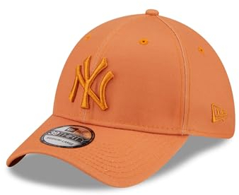 New Era MLB Baseball Cap New York Yankees gebogener Schirm Teamlogo Tonal 3930 NY orange - L-XL