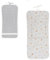Colchoneta Universal Transpirable de Algodón 100% para Silla de Paseo, Comodidad de Verano en Cochecitos y Asientos de Carro (DC037 Gris)