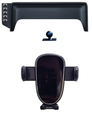 Toiumops Handyhalterung Auto für Mercedes Benz C-Klasse W205/2015–2018 GLC 2016–2019, 7-Zoll-Bildschirm-Navigationshalterung mit Fester Basis