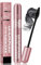 Mascara Schwarz, Wimperntusche für Extra Volumen und Extrem Lange Wimpern, Wasserfest und Nicht Anbackend Mascara, Zwei-in-Eins-Funktion Mascara, 9ml