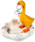 Magnetische Gänseschlüsselschale, Silly Goose Key Holder Bowl for Entryway Table Key Tray Catching All Tray Kawaii Nightstand Decor Nice Apartment Gift And Housewarming Present For New House