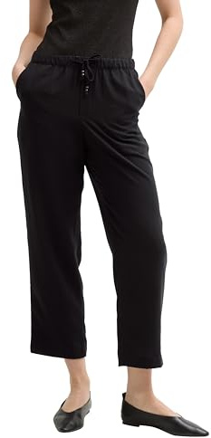 Tom Tailor Denim Damen Cropped Loose Fit Hose