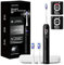SAKYPRORAL Electric Toothbrush with AI Smart Screen for Adults Kids Teens | 150-Day Battery, Real-Time Brushing Map | Whitening Mode, 3-Min Timer, Travel Case | Family Sonic Toothbrush (G5S Black)