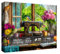 Larkipuzz Spring Stitch Vintage Sewing Machine Puzzles for Adults 1000 Pieces, Bird Vase Jigsaw Puzzles, Hard Difficult Funny Challenging Book Flower Puzzle