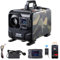VEVOR Chauffage Diesel 8 KW, Réchauffeur d'air Diesel 12/24/220 V, Contrôle par App Bluetooth, Télécommande et Écran d'Affichage, Alarme CO, Portable et Horizontal, pour Caravane Camping Car