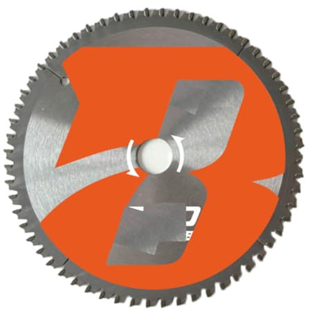 BAUBECK Circular Saw Blade 190mm x 30mm - 1 / 20/16 mm rings inluded - 24T fast cut in Wood, Metal etc. - TCT 190 mm saw blade - Compatible with Dewalt v54, Makita 190mm saw blade