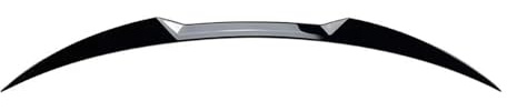 Spoiler coda Posteriore Per Bagagliaio Spoiler Posteriore, Splitter Per Tetto, Alettone Posteriore, Finitura Carrozzeria Per Alfa Per Romeo Per Giulia 2016-2023 Alettone Auto(Gloss Black)