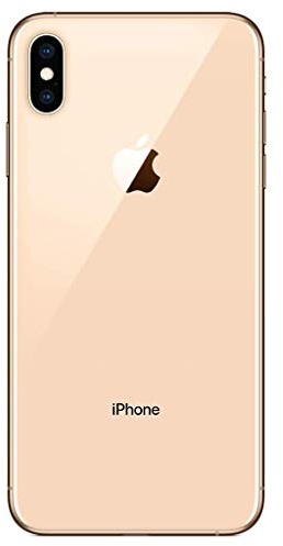 ABUSVEX Vetro posteriore di ricambio originale compatibile con iPhone Xs-Max da 6,5 pollici, con adesivo preinstallato e strumento di riparazione Xs-Max (oro)