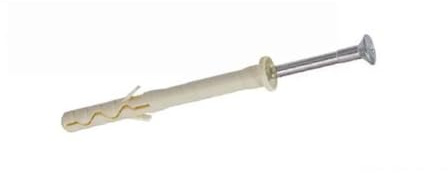 100 Chevilles à Frapper avec Collerette Cylindrique 8 x 80 mm - Inox A2 - D-Work