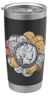 USA Coins Stainless Steel Insulated Tumbler